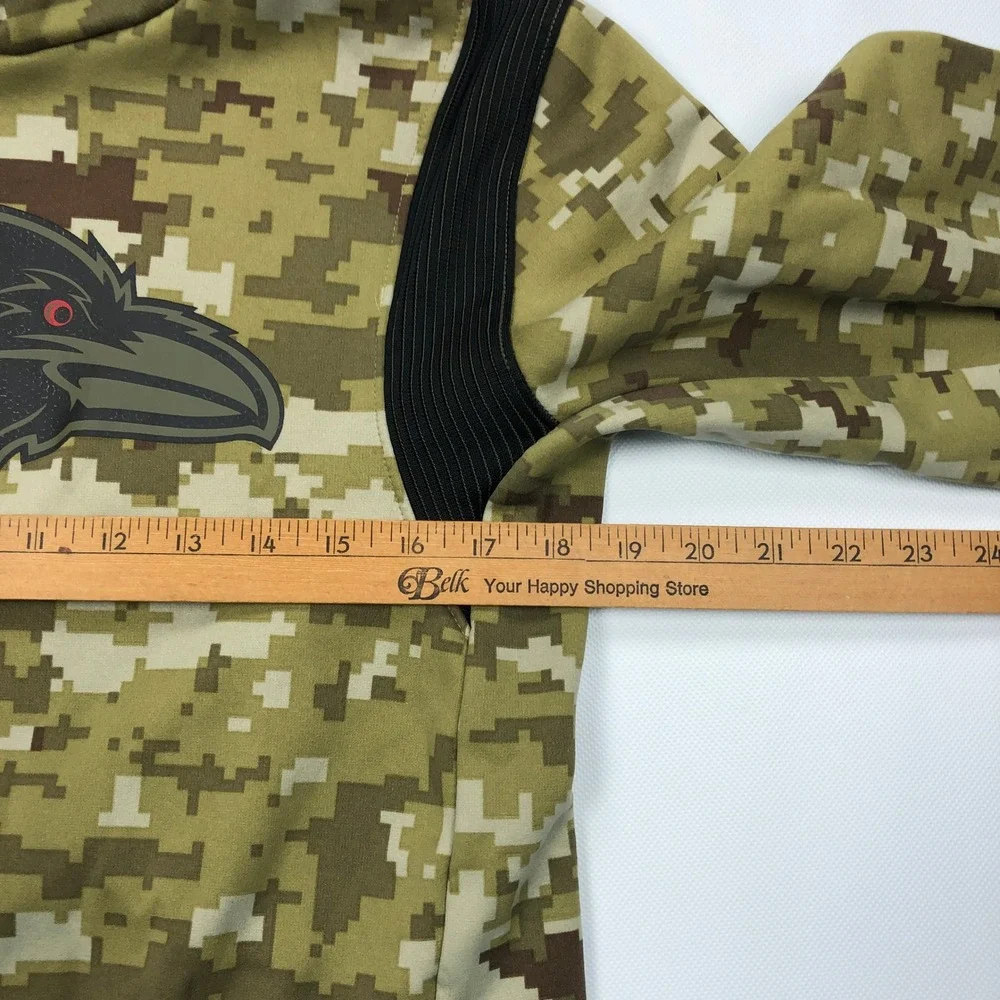 Nike Baltimore Ravens NFL Salute to Service Camo Hoodie Kids XL 18/20 Youth